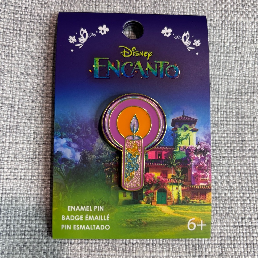 Loungefly Disney Encanto Candle Enamel Pin